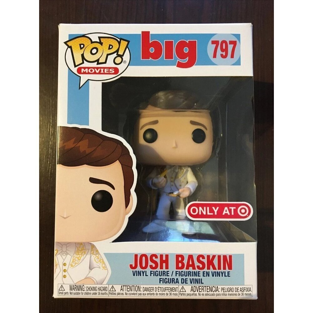Funko Pop! Movies Big #797 Josh Baskin White Tux Target Exclusive Vinyl Figure N